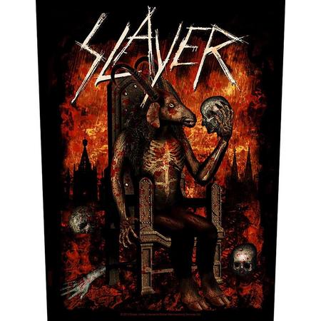 Slayer | Devil On Throne | Grote rugpatch